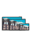 Moroccan Palms Framed Canvas