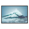 Cornish Wave Framed Canvas