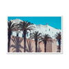 Moroccan Palms  Framed Print