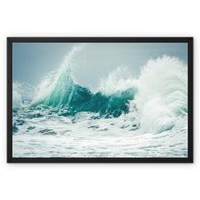  Cornish Waves Framed Canvas