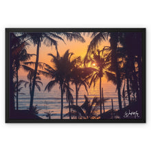  East African Sunrise Framed Canvas